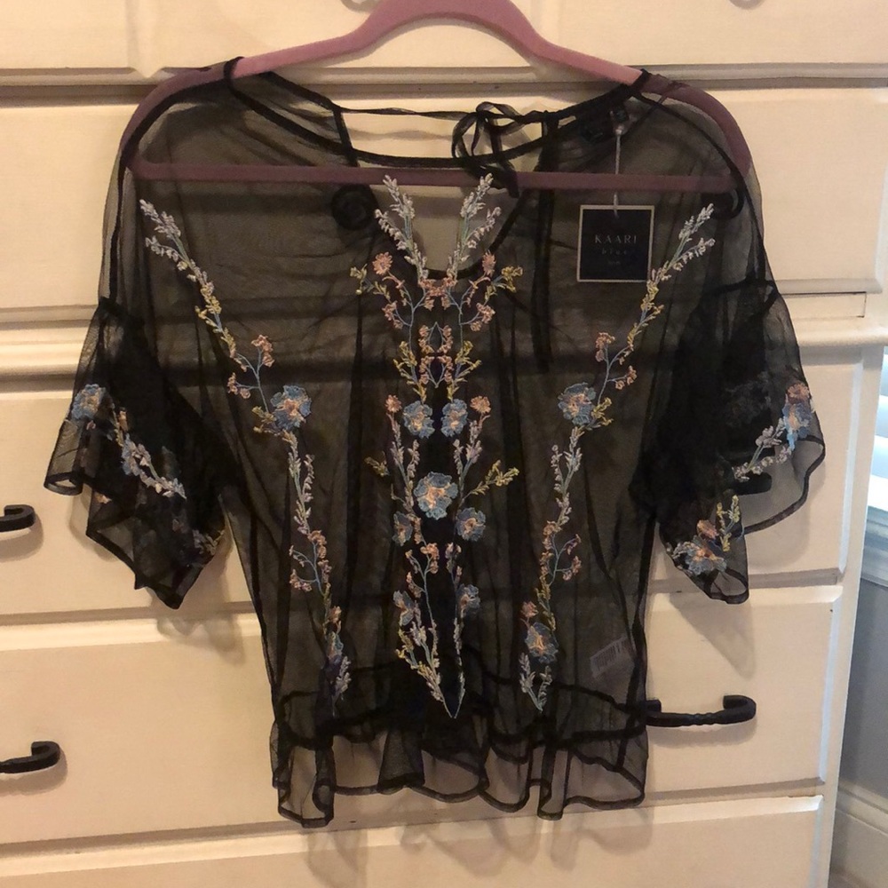 sheer shirt